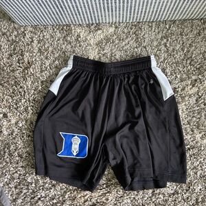 Women’s or Kids Black Athletic Duke Blue Devils Lacrosse Shorts